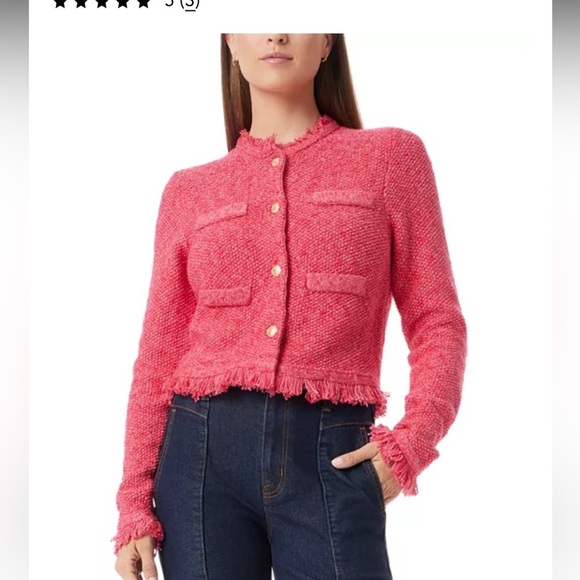 Sam Edelman Pink Women's Cardigan Sweater - Picture 3 of 11